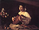 Caravaggio Lute Player painting
